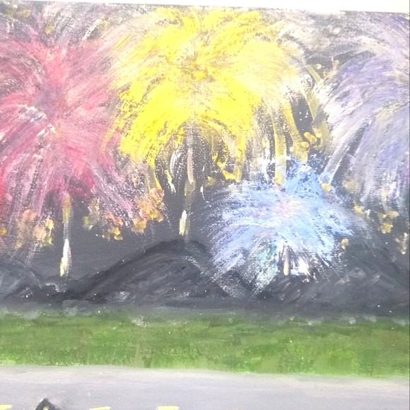 🎁Oil Painting "Sparkling Romance" - Picture 4 of 6